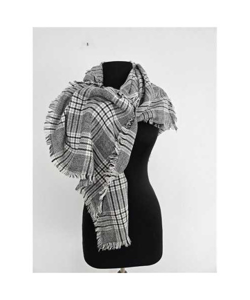 Esarfa dama model cu franjuri pentru iarna