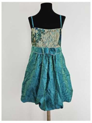 Rochita dama eleganta cu funda in talie