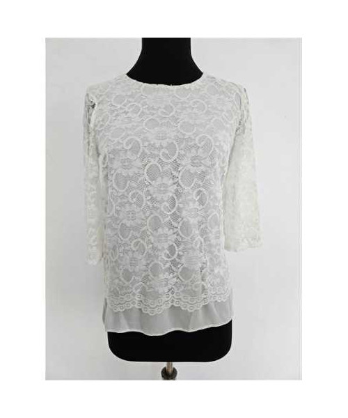 Bluzita dama de vara cu aspect dantelat Dorothy Perkins