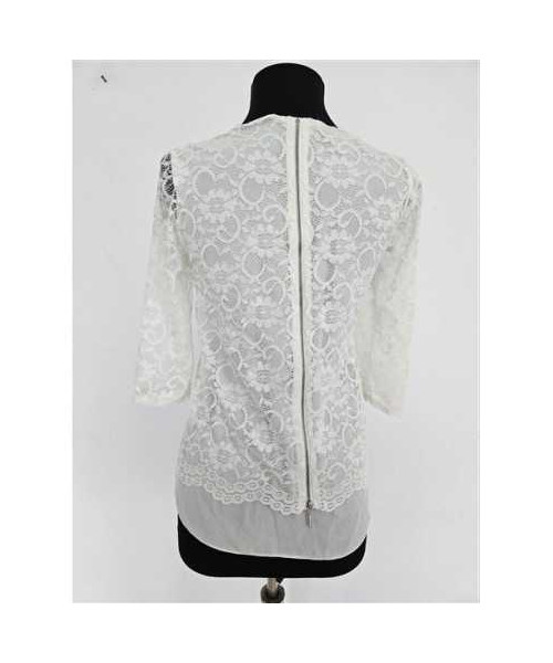 Bluzita dama de vara cu aspect dantelat Dorothy Perkins