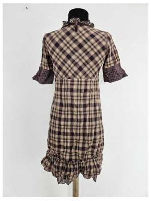 Rochita dama cu model in carouri 2