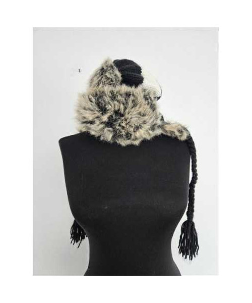 Cacioula dama tricotata model cu ciucure si blanita