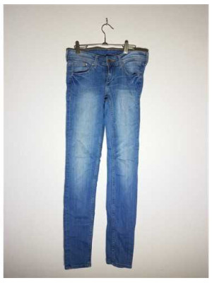 Pantaloni dama de blugi model decolorat H&M