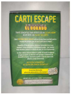 Carti Escape - Misterul din El Dorado 2
