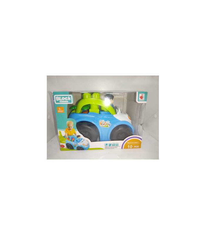 Masinuta decapotabila 10 piese Block