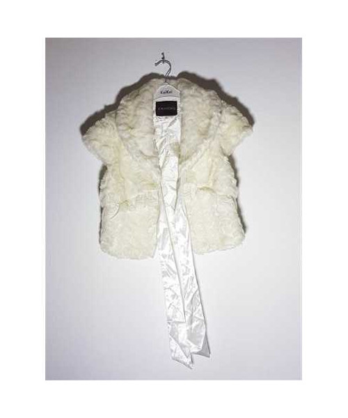 Vesta dama accesorizata cu danteluta KAIHENG