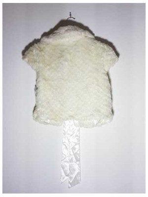 Vesta dama accesorizata cu danteluta KAIHENG 2