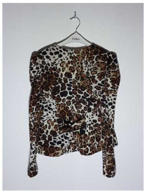 Blazer dama print animal BBY Collection 2