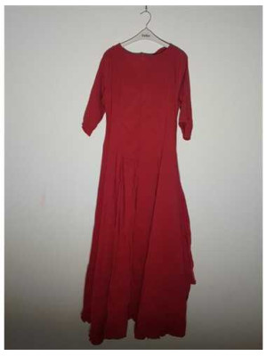 Rochie dama asimetrica accesorizata cu floare 2