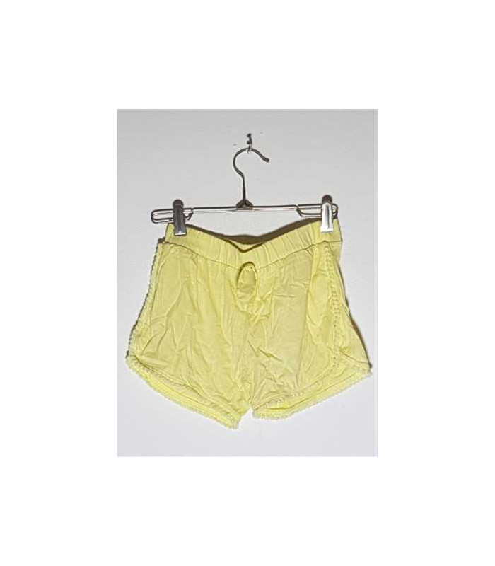 Pantaloni scurti cu talie elastica culoare galben Cool Club