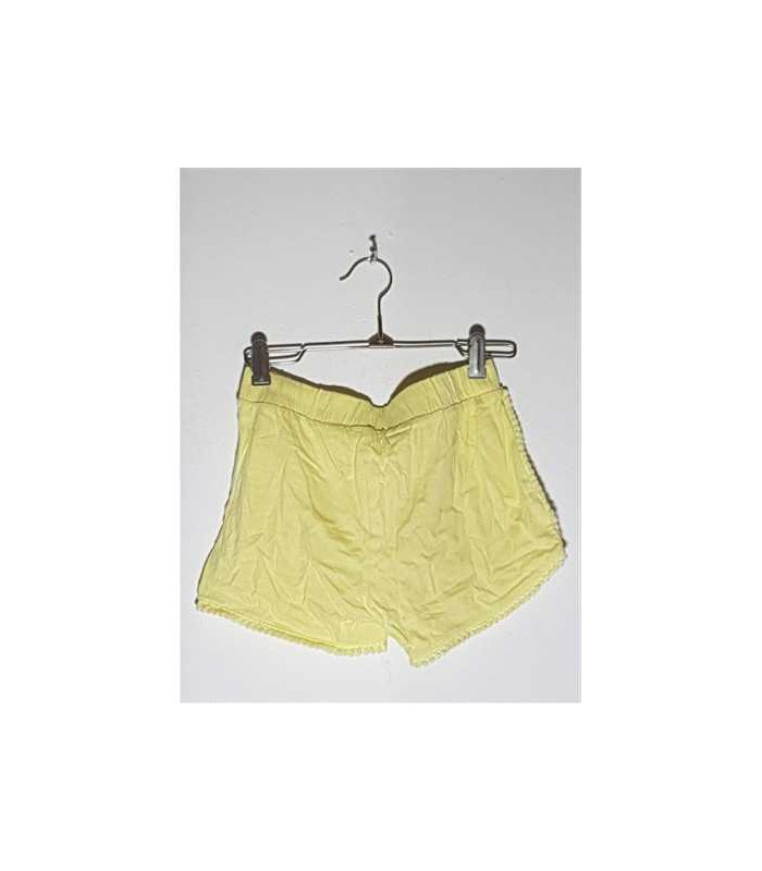 Pantaloni scurti cu talie elastica culoare galben Cool Club