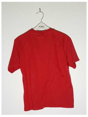 Tricou cu maneca scurta culoare rosu Alive 2