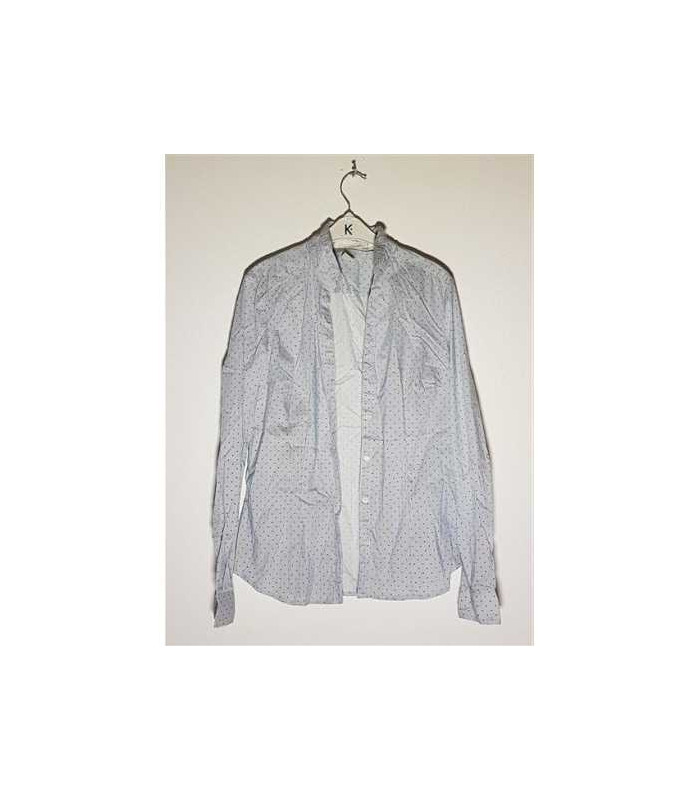 Camasa dama deosebita model cu dungi si buline H&M