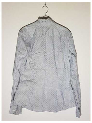 Camasa dama deosebita model cu dungi si buline H&M 2