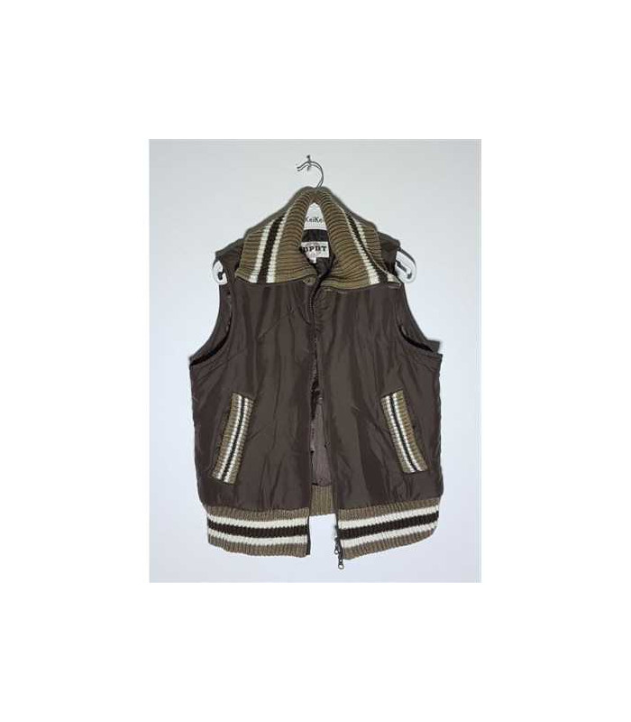 Vesta dama cu guler tricotat IDPDT