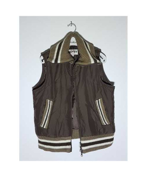 Vesta dama cu guler tricotat IDPDT