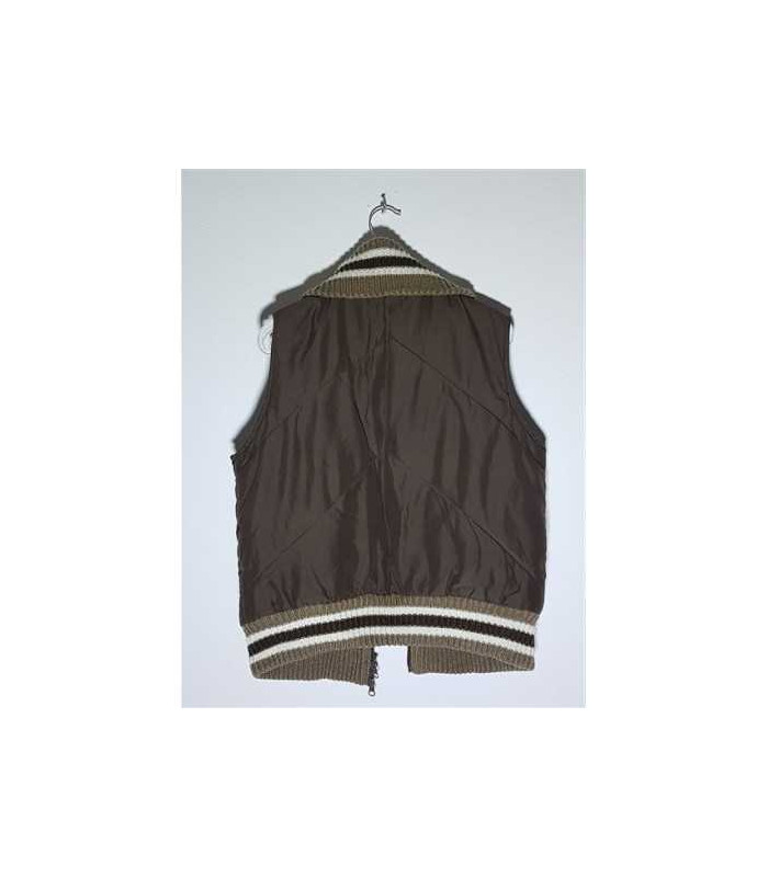 Vesta dama cu guler tricotat IDPDT