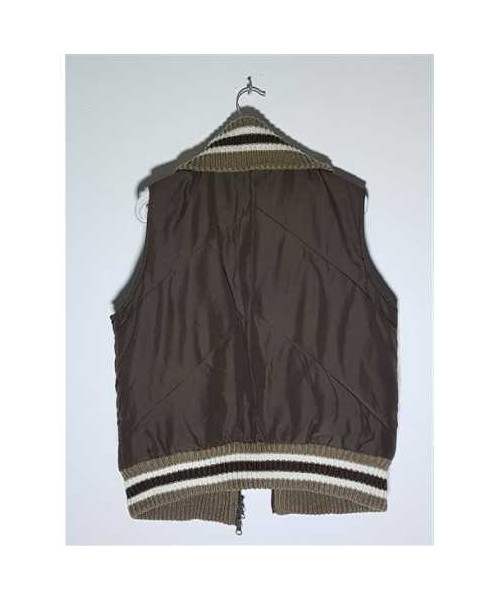 Vesta dama cu guler tricotat IDPDT