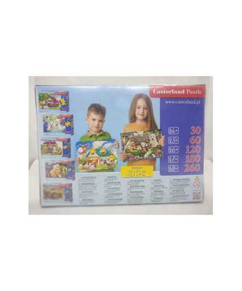Puzzle Micutele balerine 260 piese Castorland