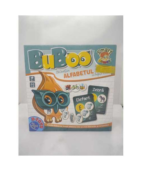 Sa invatam alfabetul cu bufnita Buboo