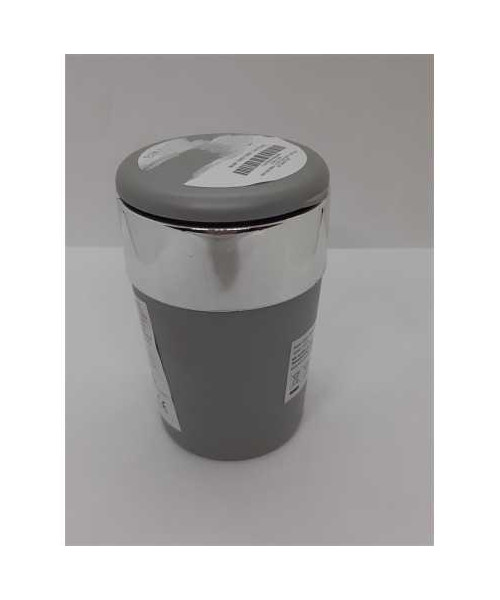 Scrumiera auto tip pahar, deschidere cu un singur clic gri