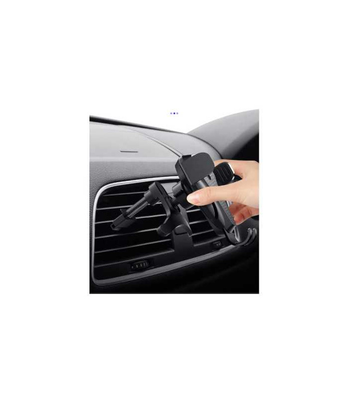 Suport auto pentru telefon, cu ventuza extensibila,pe parbriz sau grila de ventilare, reglabil, universal