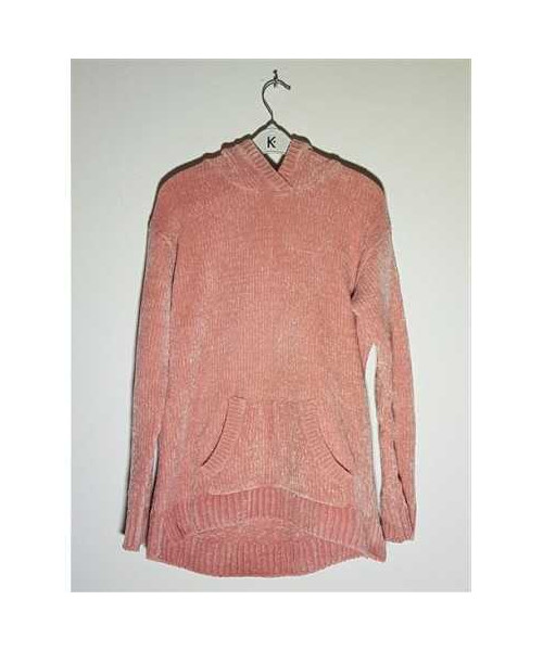 Pulover calduros pentru copii model cu buzunare si gluga C&A