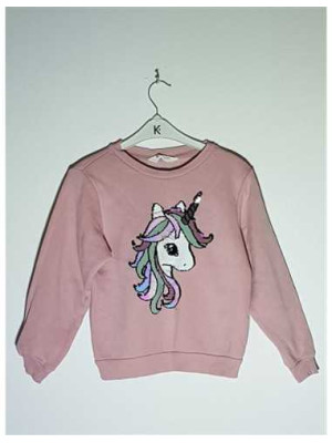 Bluzita pentru fetite cu imprimeu unicorn H&M