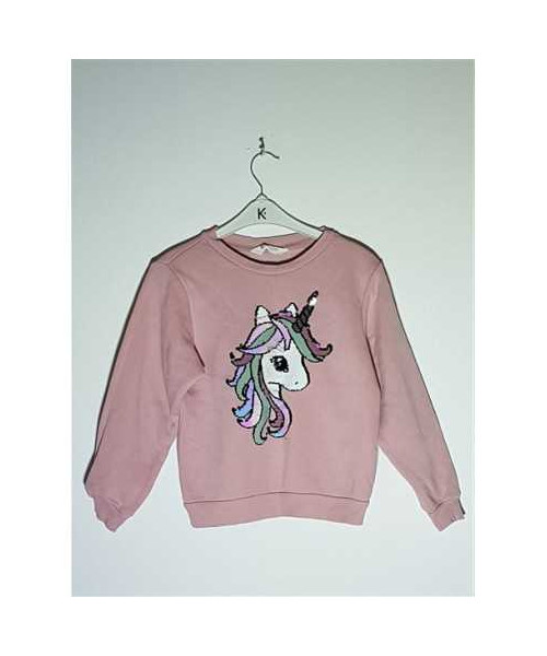 Bluzita pentru fetite cu imprimeu unicorn H&M