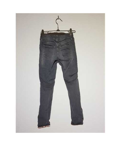 Pantaloni Jeans cu aspect usor decolorat Denim