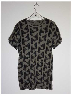 Tricou barbatesc cu imprimeu caine House Brand