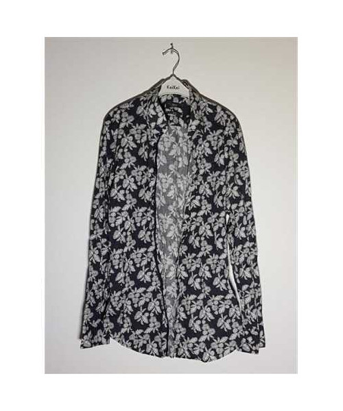 Camasa barbati cu imprimeu frunzulite JAKE S COLLECTION