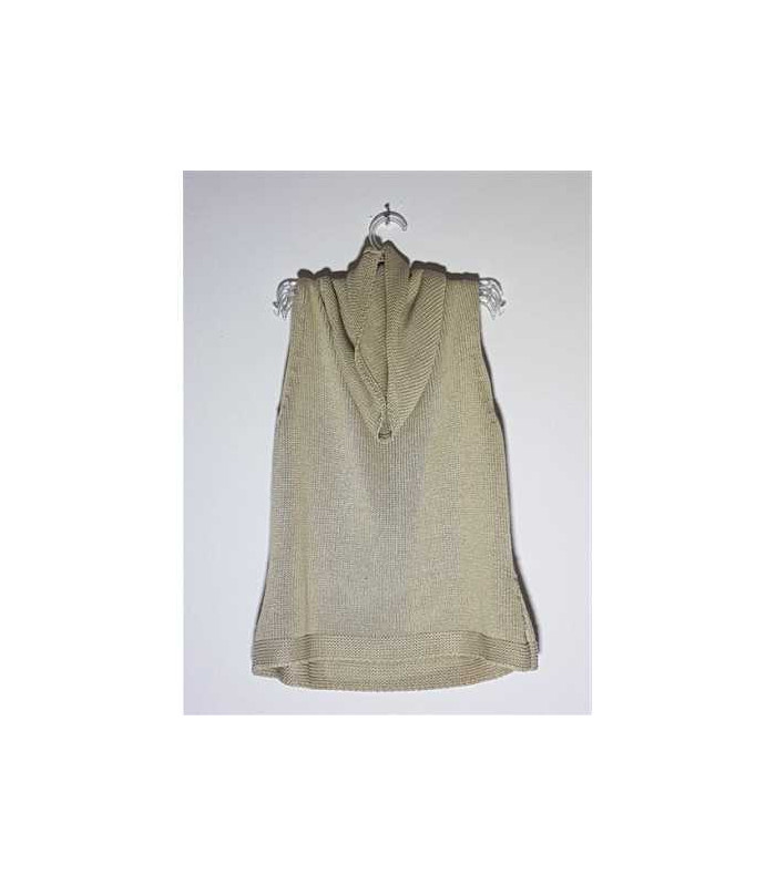 Vesta dama tricotata model cu guler rasucit Own Label