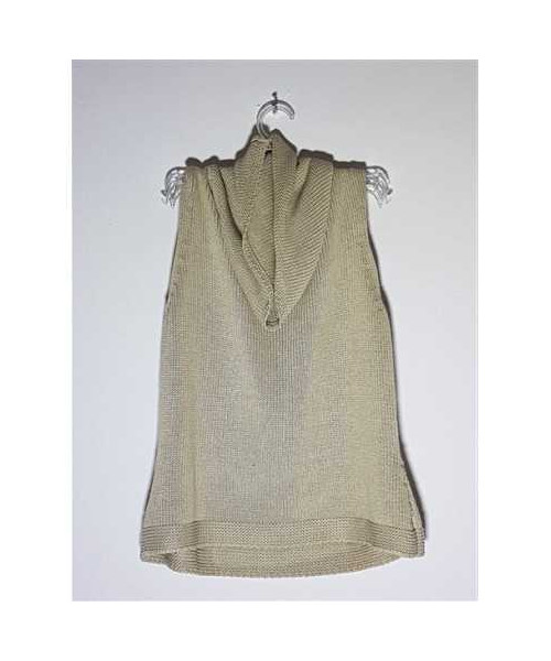 Vesta dama tricotata model cu guler rasucit Own Label