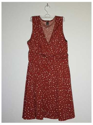 Rochita dama cu imprimeu buline Shein