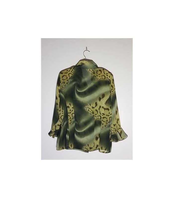 Camasa dama eleganta cu volane la maneci