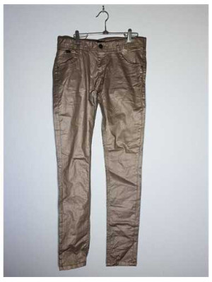 Pantaloni dama cu aspect lucios Orsay