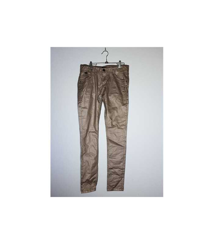 Pantaloni dama cu aspect lucios Orsay