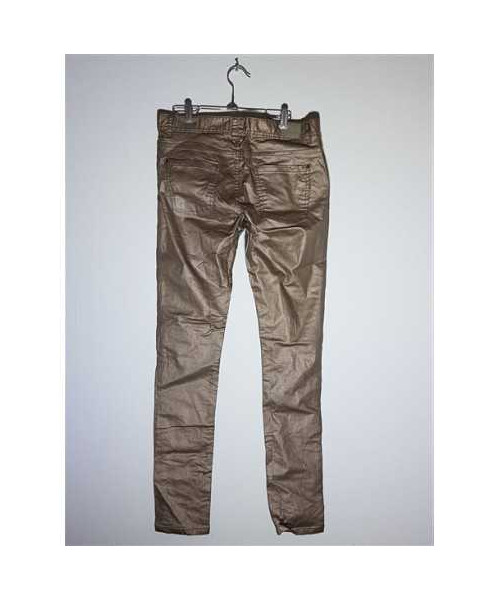 Pantaloni dama cu aspect lucios Orsay