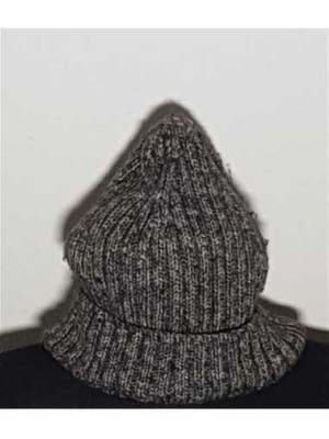 Caciula crosetata in doua culori Mayoral 2