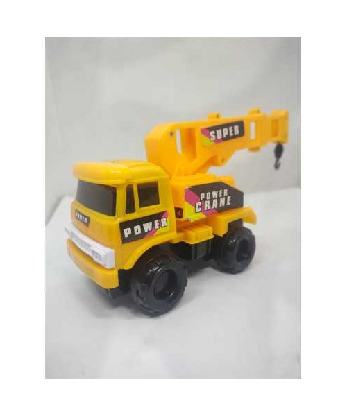 Masinuta camion cu macara pentru copii