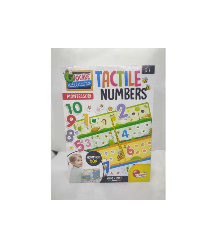 Joc tactil Montessori - Numaram si ne distram