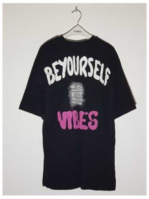 Tricou dama cu scris imprimat PHILIP GUSTON 2