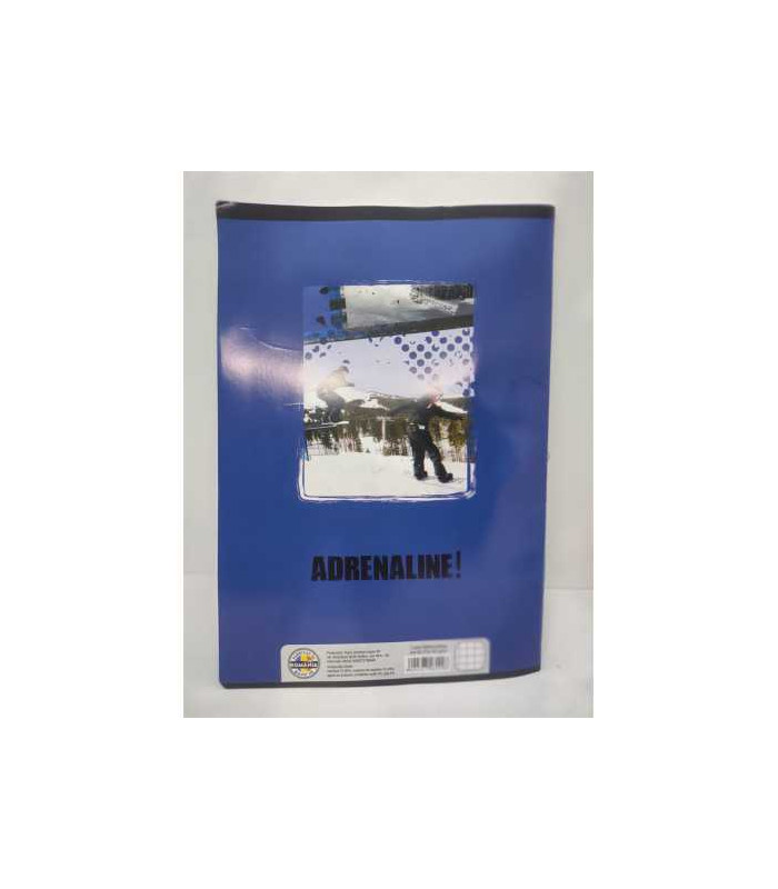 Caiet A4 matematica 60 file model Adrenaline