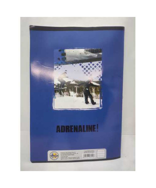 Caiet A4 matematica 60 file model Adrenaline