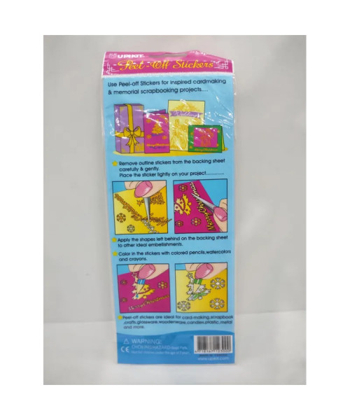 Set abtibilduri culoare argintiu pasari