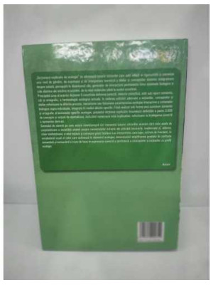 Dictionar explicativ de ecologie Marian Petre - Violeta Petre 2