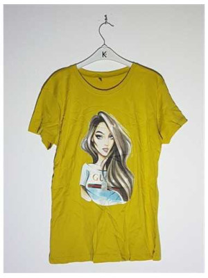 Tricou dama cu imprimeu fata