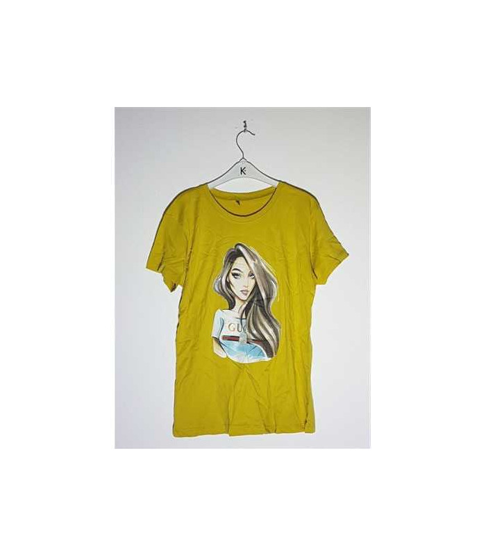 Tricou dama cu imprimeu fata