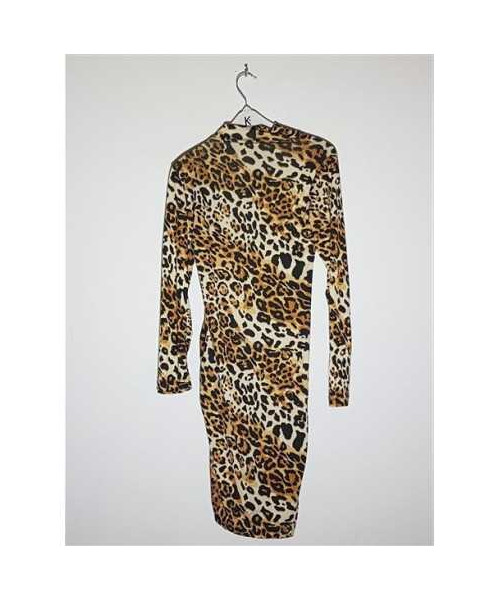 Rochita dama cu print leopard DOGA COLLECTION